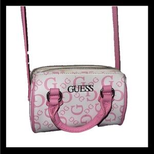 Guess mini bag pink and white